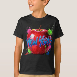 T-shirt Bright New York, Big Apple, par Natasha Us