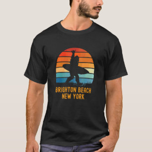 T-shirt Brighton Beach New York Sasquatch Souvenir
