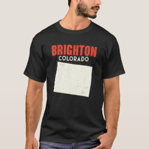 T-shirt Brighton Colorado USA State America Travel Colorad
