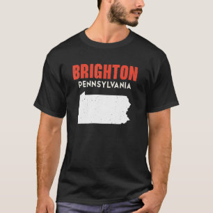 T-shirt Brighton Pennsylvanie USA State America Travel