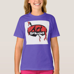 T-shirt Brights de peloton d'art