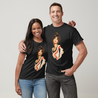 T-shirt Brigitte Bardot Inspiré du Glamour Français Vintag