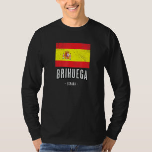 T-shirt Brihuega Espagne Es Drapeau Ville Bandera Ropa