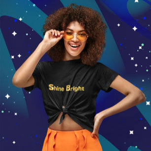 T-shirt brillant