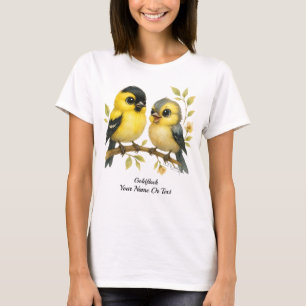 T-shirt Brillant Goldfinch américain