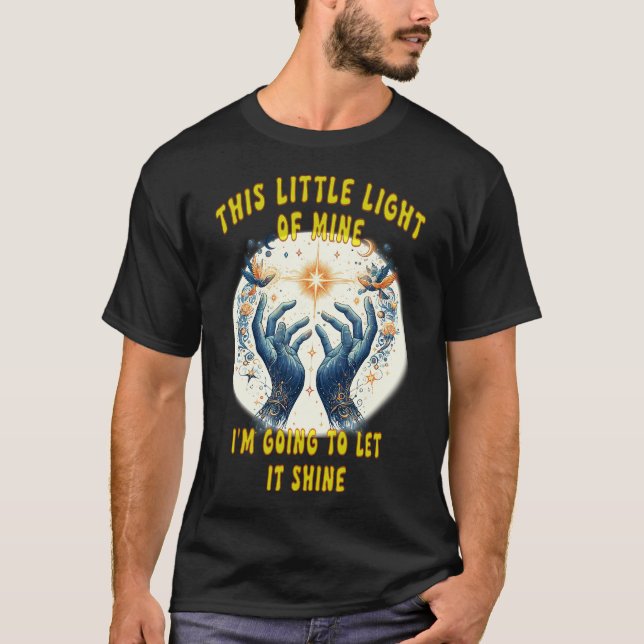 T-shirt Brille Cette Petite Lumière À Moi (Devant)