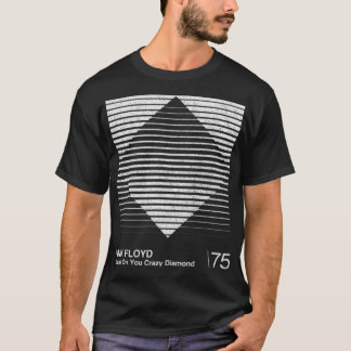 T-shirt Brille Sur Vous Crazy Diamond Minimaliste Art Grap