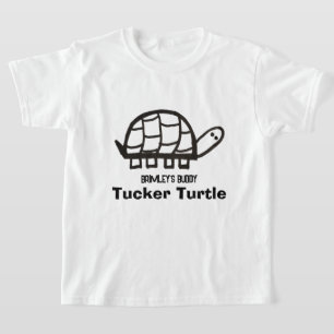T-shirt Brimley Buddy Kid's "Color-Me" T ~ Tucker Turtle