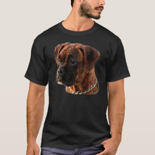 T-shirt Brindle de chiot de boxeur