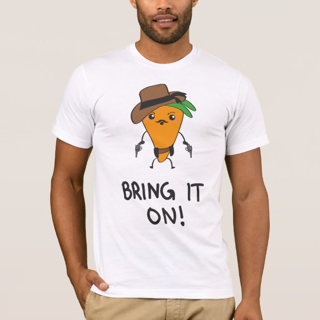 T-shirt Bring it on! (Devant)