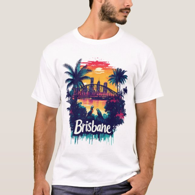 T-shirt Brisbane (Devant)