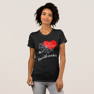 T-shirt Brise-coeur Noir