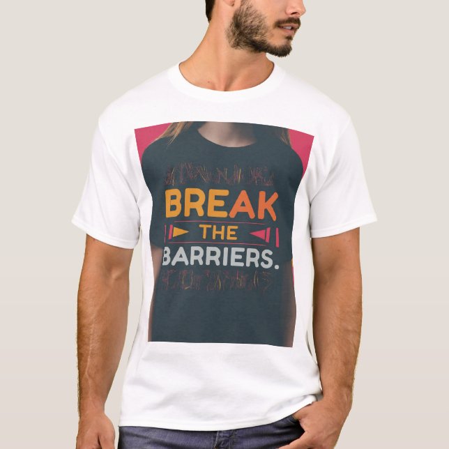 T-shirt Briser les obstacles (Devant)