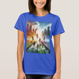 T-shirt Briser les obstacles, bâtir l'avenir