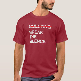 T-SHIRT BRISONS LE SILENCE SUR LE HARCÈLEMENT
