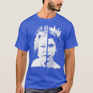 T-shirt British Queens Platinum Jubilee