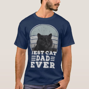 T-shirt British Shorny Chat drôle Vintage Meilleur Chat Pa