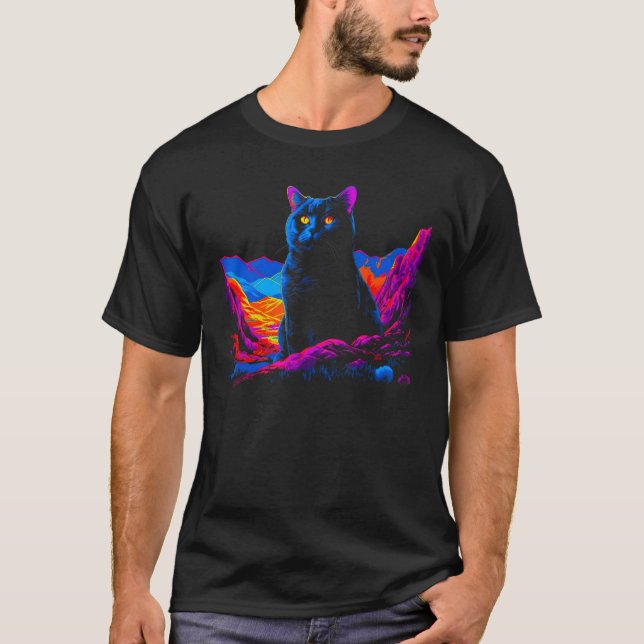 T-shirt British Shorthair (Devant)