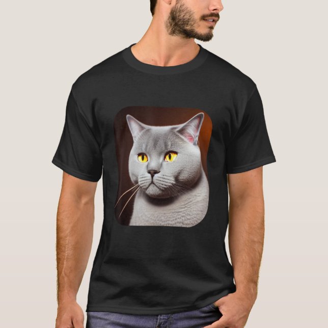 T-shirt British Shorthair Cat (Devant)