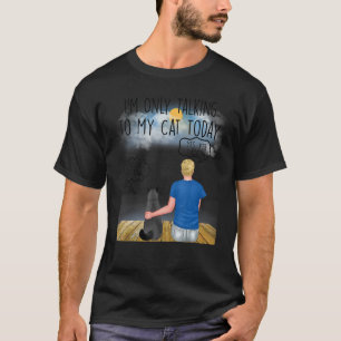 T-shirt British Shorthait Chat Je ne parle qu'à mon chat à