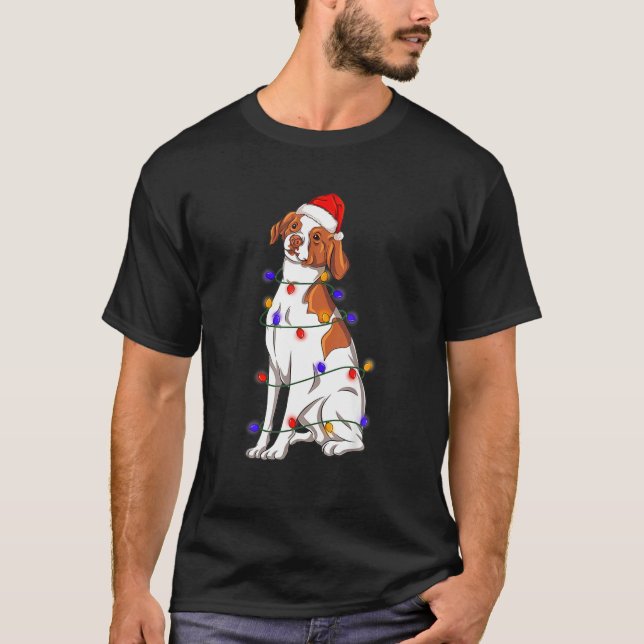 T-shirt BRITTANY ESPAGNE Noël Lumières Noël Amoureux des c (Devant)