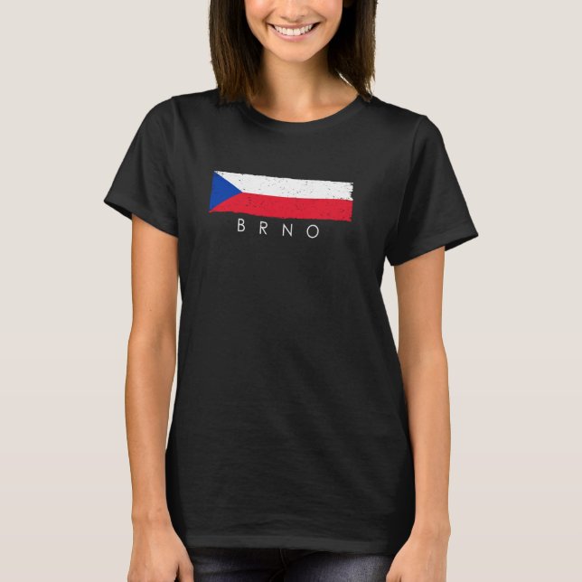 T-shirt Brno République tchèque Vacances République tchèqu (Devant)
