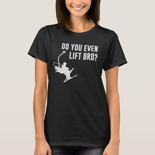 T-shirt Bro, font vous même remonte-pente ? (Devant)