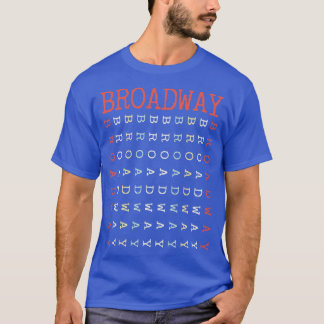 T-shirt Broadway vintage