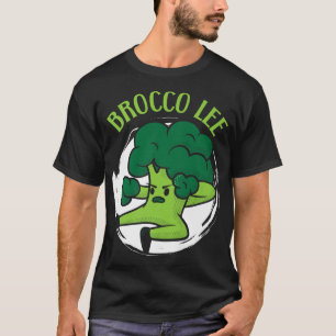 T-shirt Brocco Lee Broccoli Vegan Lover Vegetable en santé