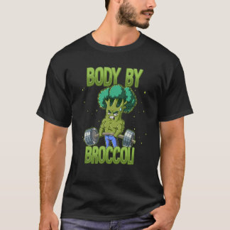 T-shirt Broccoli Gym Weight Training Body By Broccoli