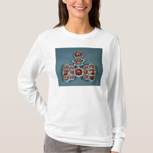 T-shirt Broche d'arc réglée avec brillant