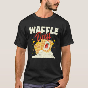 T-shirt Brochure à cône de jour gaufre
