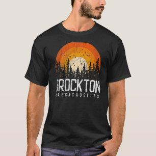 T-shirt Brockton Massachusetts MA Vintage 80s 90s Retro