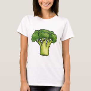 T-Shirt Brocoli – Imprimé Végétal Amusant