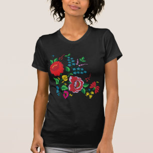 T-shirt Broderie de Kalocsa