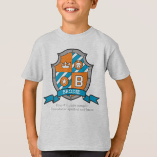 T-shirt Brodie boys B nom & signification chevaliers boucl