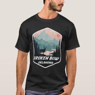 T-shirt Broken Bow Oklahoma OK Mountains Randonnée Randonn
