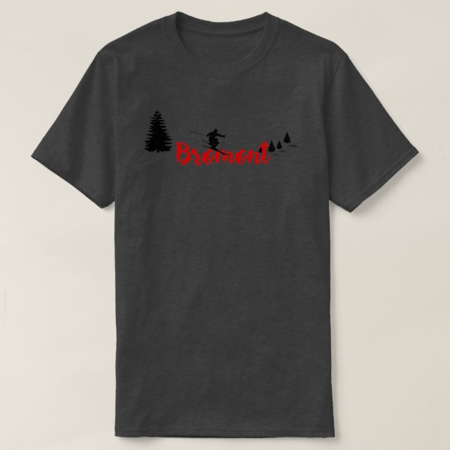 T-shirt Bromont Long Ski (Design devant)