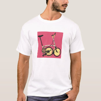T-shirt Brompton plié par moitié PinkYell
