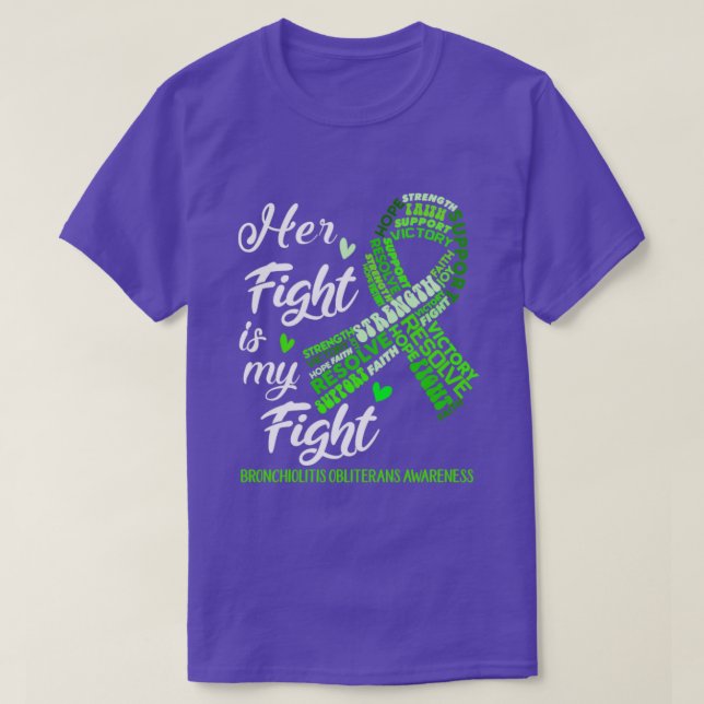 T-shirt Bronchiolitis Obliternelle Sensibilisation Son com (Design devant)