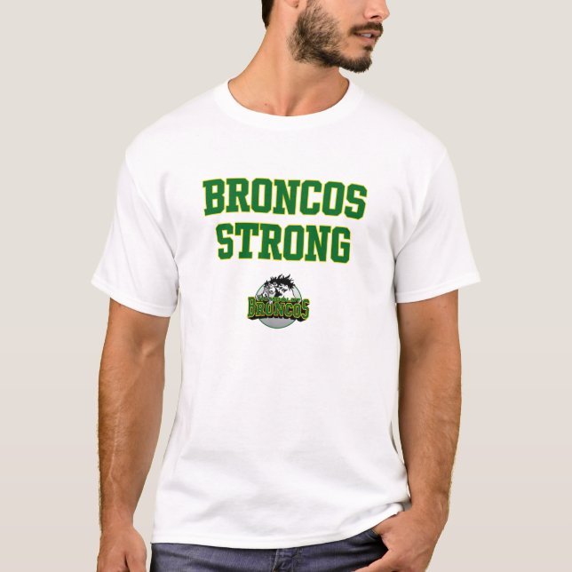 T-shirt Broncos Strong Humboldt Broncos 66 (Devant)