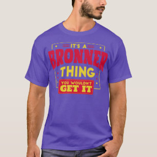 T-shirt Bronner