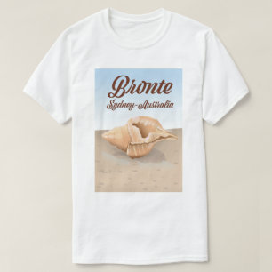 T-shirt Bronte, Sydney, Australie Voyage de style vintage