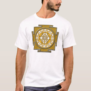 T-shirt Bronze de Sri Yantra