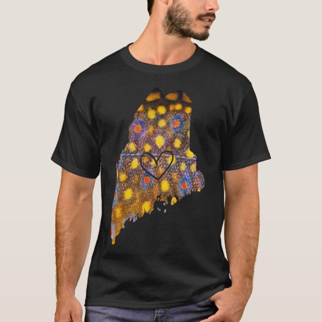T-shirt Brook Truite Maine (Devant)