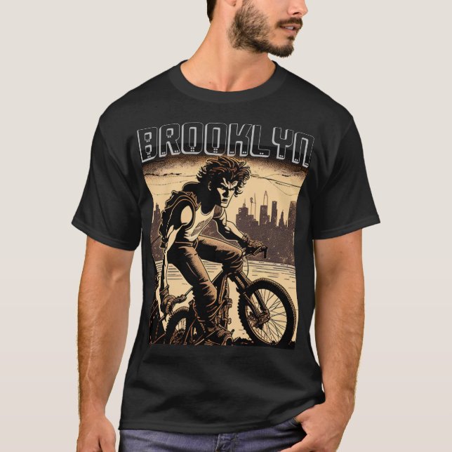 T-shirt Brooklyn 80's BMX Hero Tee (Devant)
