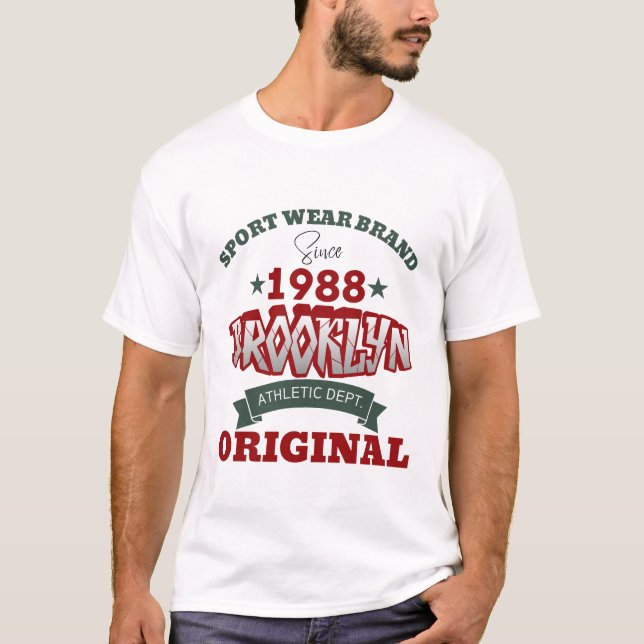 T-shirt Brooklyn Athletic (Devant)