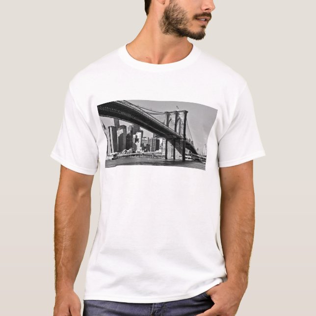 T-shirt Brooklyn Bridge New York City (Devant)