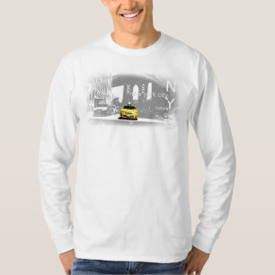 T-shirt Brooklyn Bridge Nyc New York City Taxi jaune