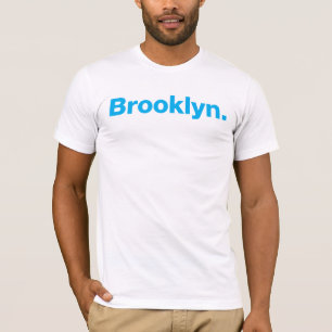 T-shirt Brooklyn (cyan)